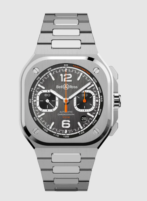 Review Bell and Ross BR 05 Replica Watch BR-05 chrono racing orange BR05C-SP-ST/SST
